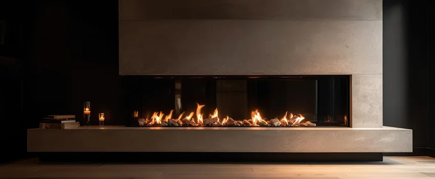 Gas Fireplace Ember Bed Design Services in West Melbourne, Florida