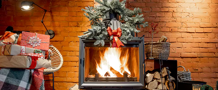 Travis Industries Linear Gas Fireplace Installation in West Melbourne, Florida