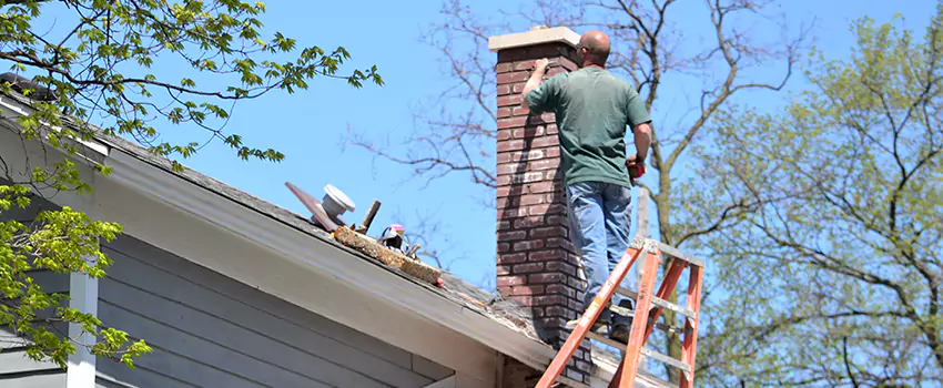 Vinyl and PVC Chimney Flashing Installation in West Melbourne, FL