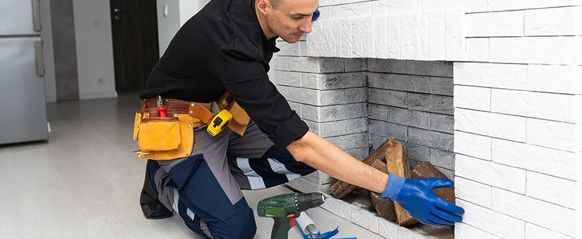 Fireplace Damaged Damper Frame Repair Services in West Melbourne, Florida