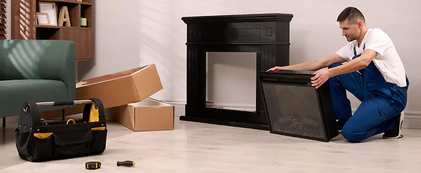 Old Rusted Metal Fireplace Repair And Replacement in West Melbourne, FL